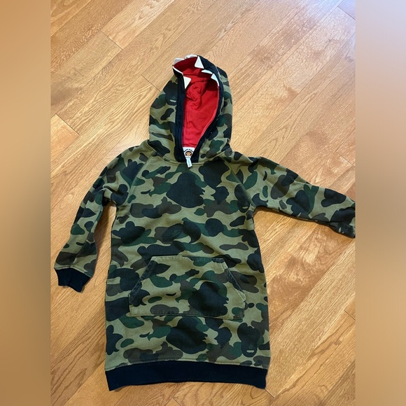 Bathing Ape kids 4-5 years old 110cm warm sweater good condition - Picture 7 of 8